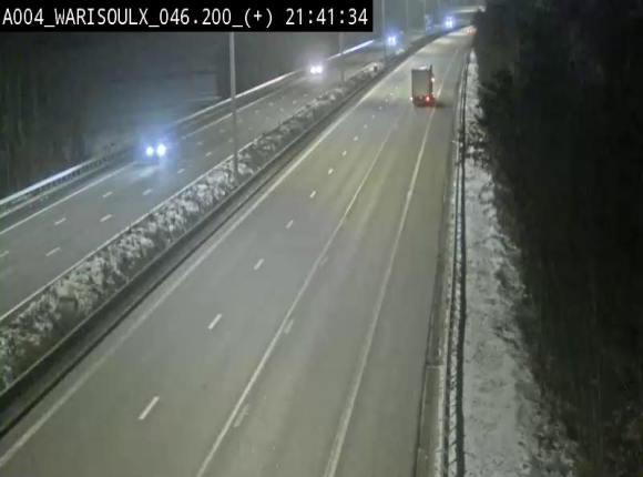 Webcam autoroute Belgique - Warissoulx - E411 - BK 46.2