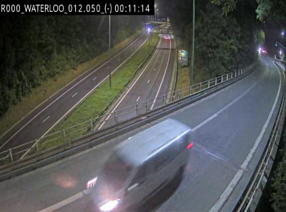 Webcam autoroute Belgique - Waterloo - R0 (ring de Bruxelles) - BK 12.3