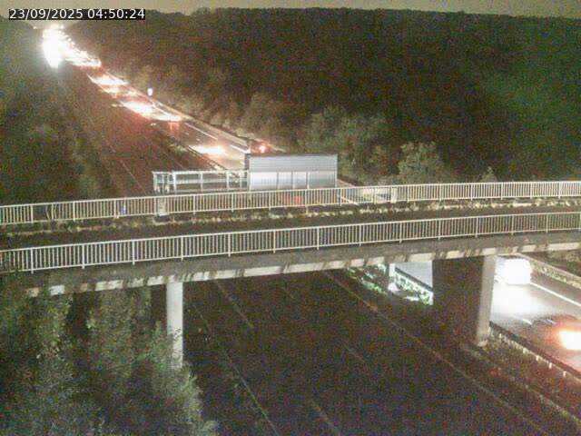 Caméra autoroute France - A31, Zoufftgen direction Luxembourg-ville, à la frontière entre la France et le Luxembourg