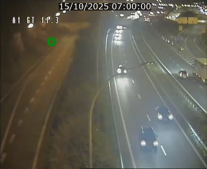 Traffic live webcam Luxembourg Senningerberg - A1 direction Allemagne - BK 11.3