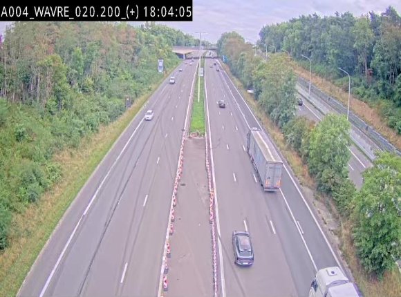 Webcam @ Wavre-sud KP 19.6, A4/E411