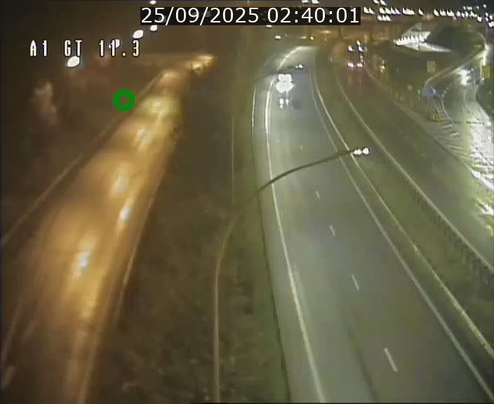 Traffic live webcam Luxembourg Senningerberg - A1 direction Allemagne - BK 11.3
