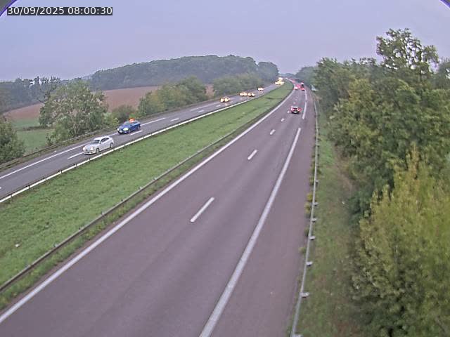 Caméra autoroute France - A31, Fey direction Metz
