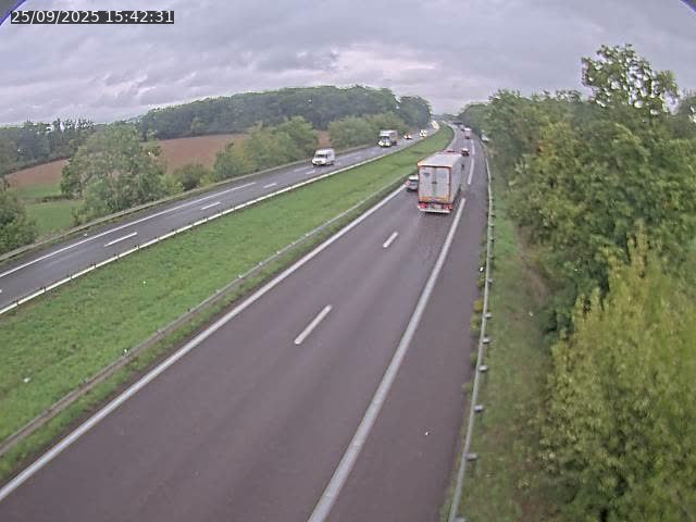 Caméra autoroute France - A31, Fey direction Metz