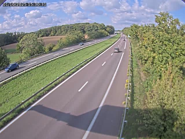 Caméra autoroute France - A31, Fey direction Metz