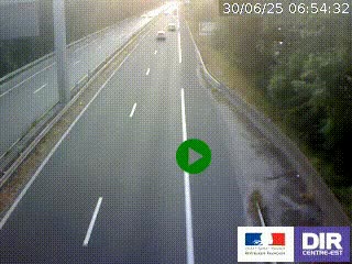Webcam sur la nationale N90 à Gilly-sur-Isère, en direction et à proximité d'Albertville