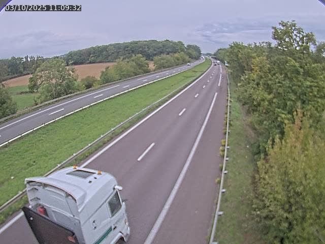 Caméra autoroute France - A31, Fey direction Metz