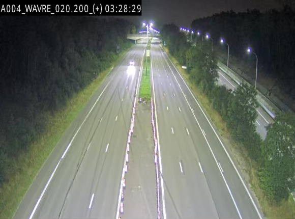 Webcam @ Wavre-sud KP 19.6, A4/E411