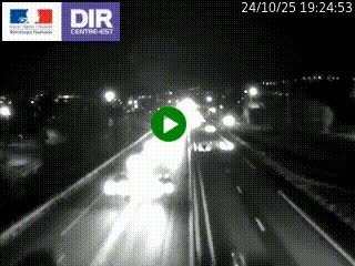 Caméra autoroute à Saint-Etienne (Les Littes) à hauteur du Ikea Saint-Etienne sur l'A72 en direction de Roanne