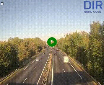 Webcam sur le périphérique de Caen (N814) à l'est de la ville, à Mondeville hauteur de la sortie 2, Presqu'île-Rives de l'Orne, au bout de l'autoroute A13
