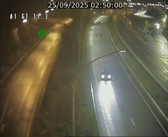 Traffic live webcam Luxembourg Senningerberg - A1 direction Allemagne - BK 11.3