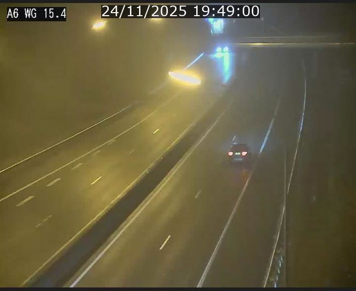 Traffic live webcam Luxembourg Capellen - A6 - BK 15.4 - direction Luxembourg/France/Allemagne