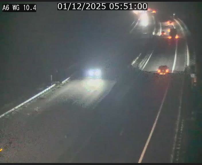 Traffic live webcam Luxembourg Mamer - A6 - BK 10.4 - direction Luxembourg/France/Allemagne