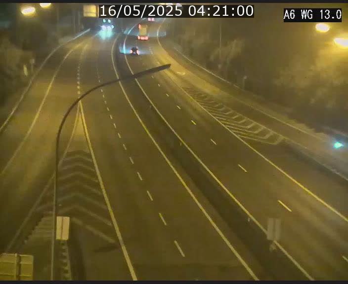 Traffic live webcam Luxembourg Mamer - A6 - BK 13 - direction Luxembourg/France/Allemagne