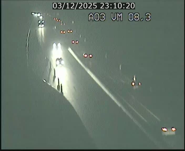 Traffic live webcam Luxembourg Bettembourg - A3 - BK 8.3 - direction France