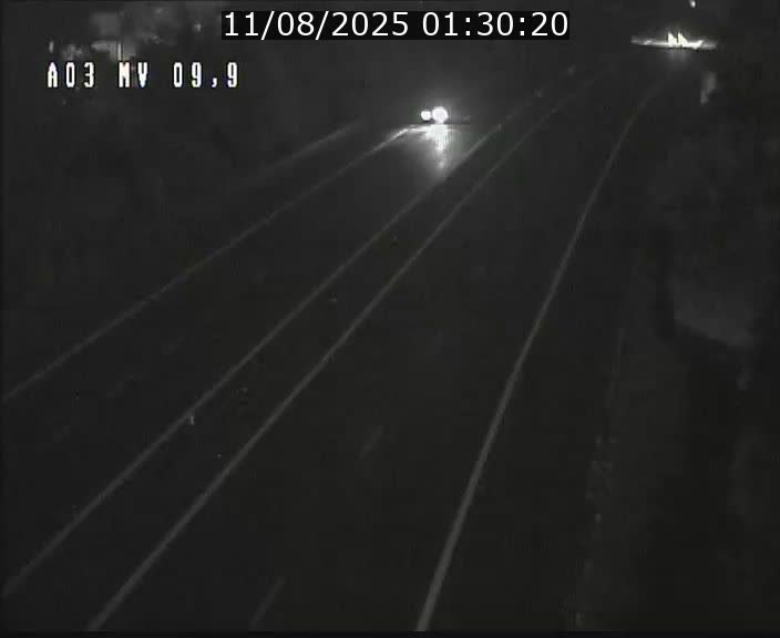 Webcam Autoroute à la Croix de Bettembourg - A3 - BK 9.9 - direction Luxembourg-Ville