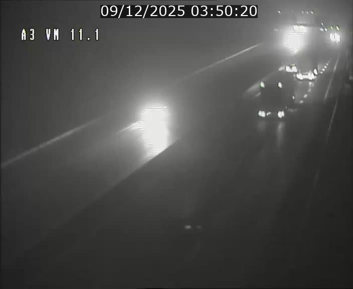 Webcam à la frontière franco-luxembourgeoise, avant la Croix de Bettembourg - BK 11.1 - direction Luxembourg-ville