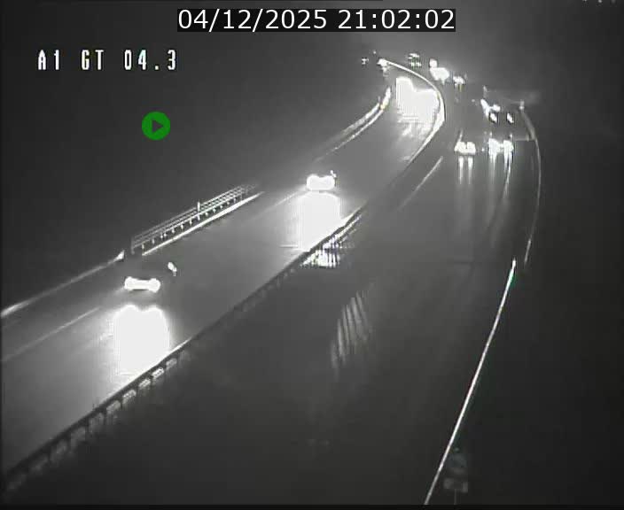 Traffic live webcam Luxembourg Itzig - A1 direction Sandweiler - BK 4.3