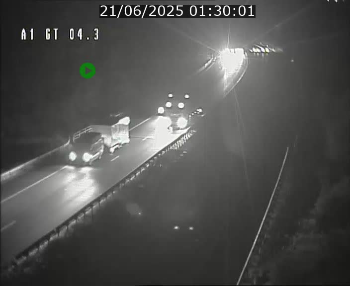 Traffic live webcam Luxembourg Itzig - A1 direction Sandweiler - BK 4.3