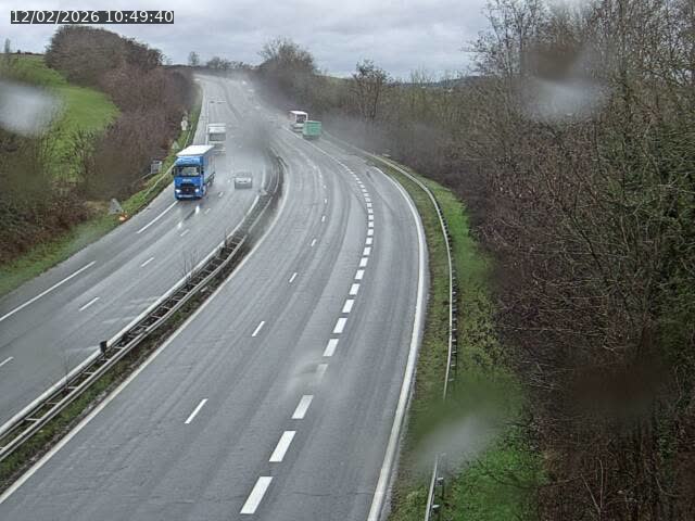 Caméra autoroute France - A33, Rosières direction Lunéville
