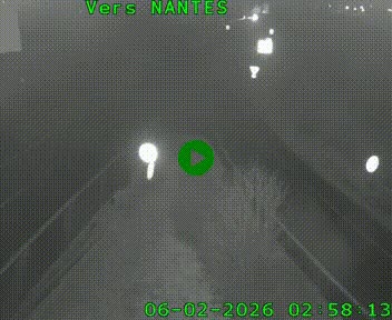 Webcam N147 au nord de Poitiers et à la jonction avec la A10
