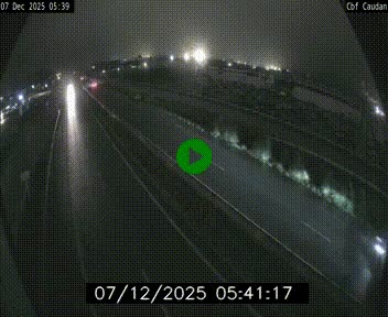 Webcam sur la N165 à hauteur de Caudan, dans le Morbihan.