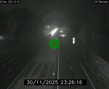Webcam sur le périphérique de Rennes (N136) à hauteur de Maurepas, au nord de la ville