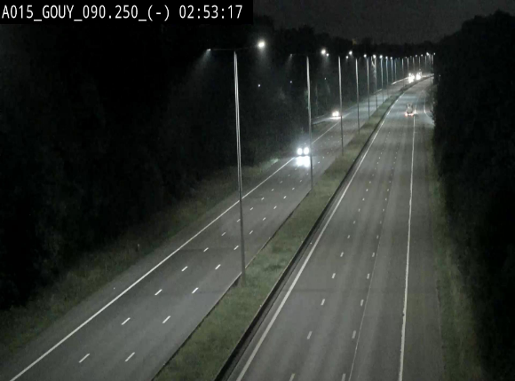 Webcam autoroute Belgique - Gouy-lez-piéton - E42 - BK 90.3
