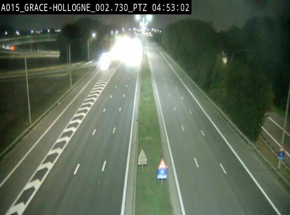 Caméra trafic Belgique - Grâce-Hollogne - E42, jonction avec A604, direction Loncin/Aéroport de Liège -  BK 3.2