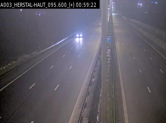 Webcam autoroute Belgique - Herstal - E40 direction Aix-la-Chapelle - BK 97