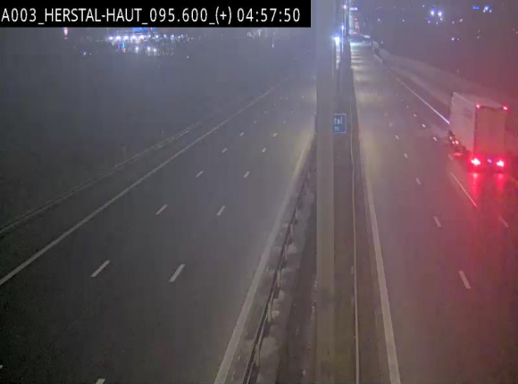 Webcam autoroute Belgique - Herstal - E40 direction Aix-la-Chapelle - BK 97