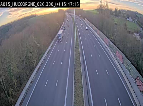 Webcam autoroute Belgique - Viaduc de Huccorgne - E42 