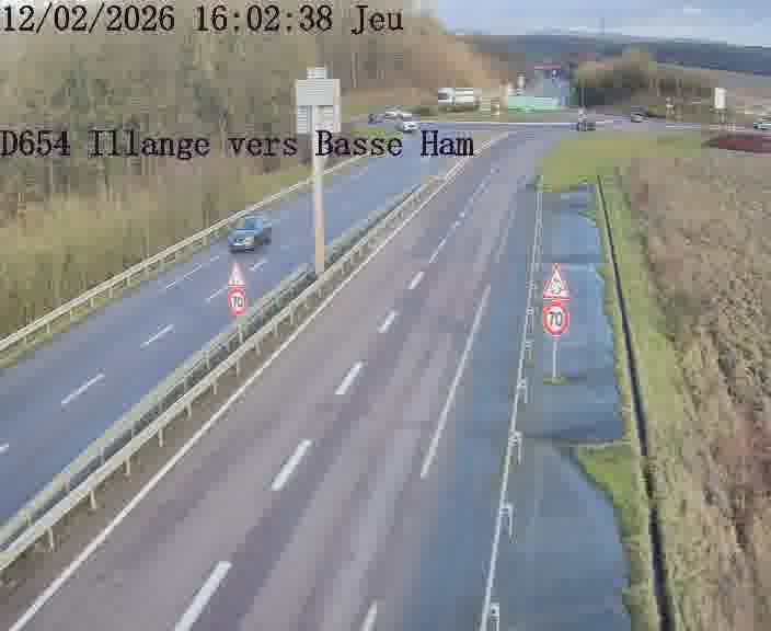 D654 Illange - Contournement de Yutz Vers Basse Ham