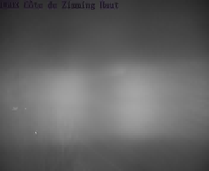 Webcam sur la D603 située en haut de la Côte de Zimming. Vue orientée vers Saint-Avold.