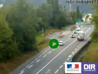 Webcam info trafic à proximité de Vizille sur la N85, au niveau du point de vue du Saut du Moine à Champagnier