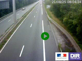 Webcam sur la nationale N90 à Gilly-sur-Isère, en direction et à proximité d'Albertville