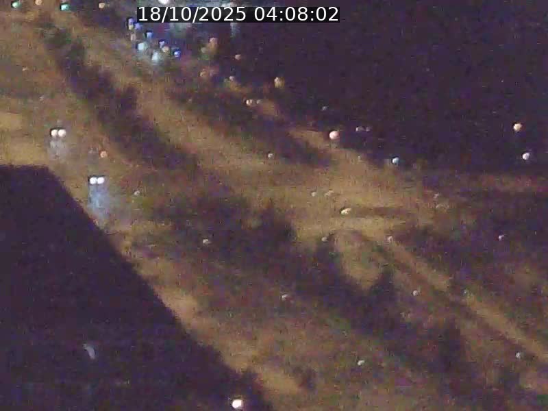 Webcam sur l'avenue John Fitzgerald Kennedy (N51) avec vue sur le Pont rouge (Pont Grande Duchesse Charlotte), l'arrêt Pfaffenthal et l'entrée du quartier Kirchberg