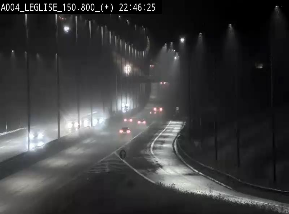 Caméra autoroute Belgique - Côte de Léglise, E411(A4) direction Luxembourg