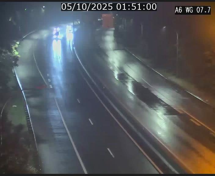 Traffic live webcam Luxembourg - Bridel - A6 - BK 7.7 - direction Belgique