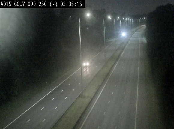 Webcam autoroute Belgique - Gouy-lez-piéton - E42 - BK 90.3