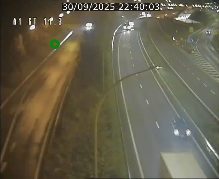Traffic live webcam Luxembourg Senningerberg - A1 direction Allemagne - BK 11.3