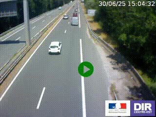 Webcam sur la nationale N90 à Gilly-sur-Isère, en direction et à proximité d'Albertville