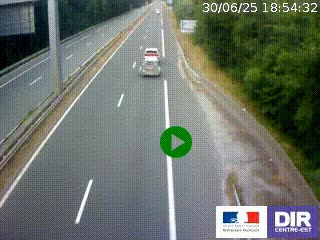 Webcam sur la nationale N90 à Gilly-sur-Isère, en direction et à proximité d'Albertville