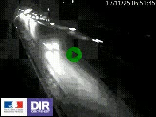 Webcam routière à Saint-Etienne-Terrenoire sur la RN88 avant la jonction entre l'A72 et le Boulevard Périphérique de Saint-Etienne