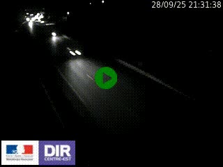 Webcam routière à Saint-Etienne-Terrenoire sur la RN88 avant la jonction entre l'A72 et le Boulevard Périphérique de Saint-Etienne