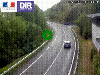 Caméra trafic sur la N90 à Bourg-Saint-Maurice, en provenance d'Aoste et en direction d'Albertville