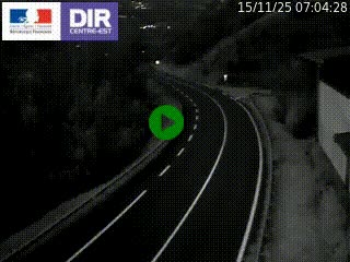 Caméra trafic sur la N90 à Bourg-Saint-Maurice, en provenance d'Aoste et en direction d'Albertville