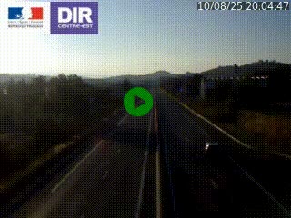 Caméra autoroute à Saint-Etienne (Les Littes) à hauteur du Ikea Saint-Etienne sur l'A72 en direction de Roanne