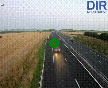 Webcam sur A84 à hauteur de l'échangeur de Poilley avec la N175, au sud d'Avranches