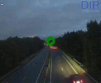 Webcam sur le périphérique de Caen (N814) à l'est de la ville, à Mondeville hauteur de la sortie 2, Presqu'île-Rives de l'Orne, au bout de l'autoroute A13